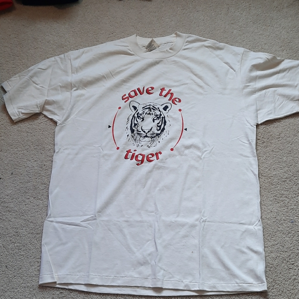 Save the tigers shirt